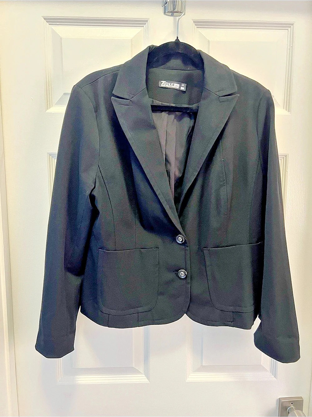 New York & Company Black Blazer Size 16 Like New